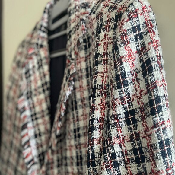 Tweed Plaid Blazer - X-Small - Excellent condition - Picture 2 of 14
